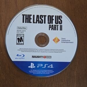 The Last of Us Part II PS4 Game Disc